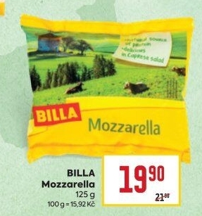 Sýr Mozzarella Billa