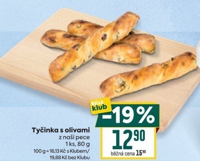 Tyčinka s olivami