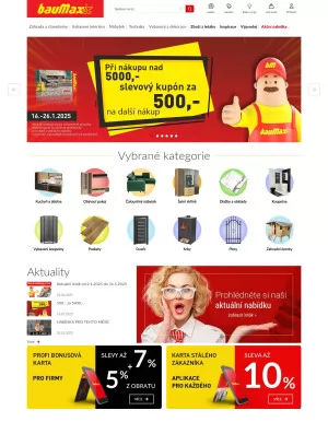 akční leták bauMax 22.1.2025-28.1.2025