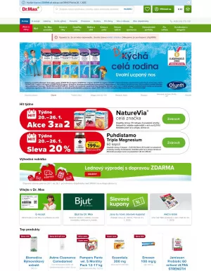 akční leták Dr. Max 22.1.2025-28.1.2025