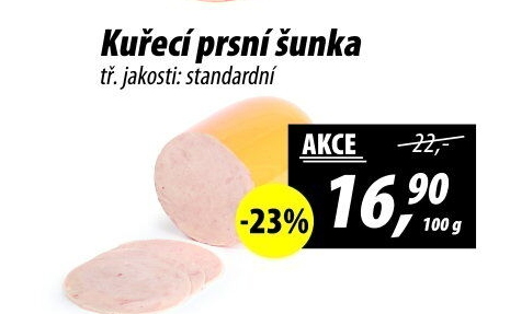 Šunka kuřecí prsní standardní