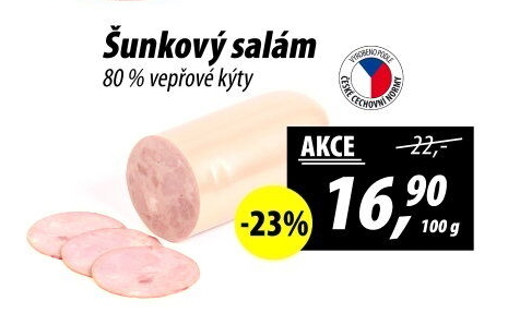 Šunkový salám vepřový