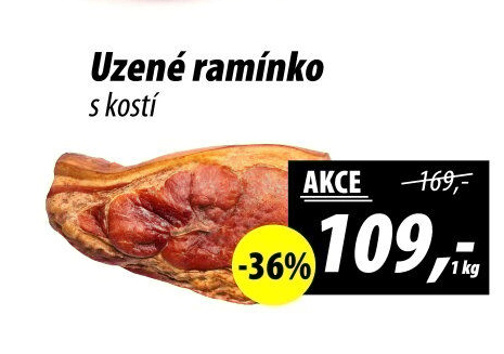 Uzené ramínko s kostí