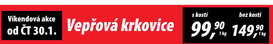 Vepřová krkovice s kostí