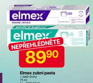 Pasty na zuby Elmex