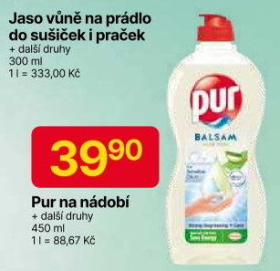 Prostředek na nádobí Pur