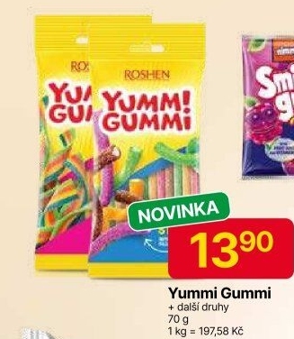 Želé bonbony Yummi Gummi Roshen