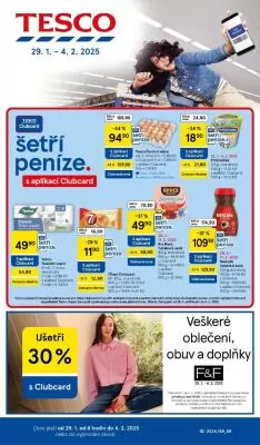 akční leták Tesco 29.1.2025-4.2.2025