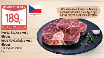 Hovězí kližka s kostí Globus