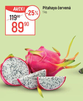 Pitahaya červená