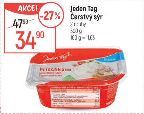 Sýr čerstvý Jeden Tag