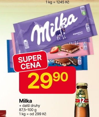 Čokoláda Milka