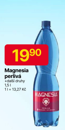 Přírodní voda Magnesia