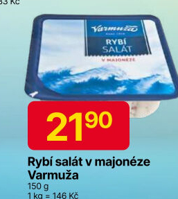 Salát rybí v majonéze Varmuža