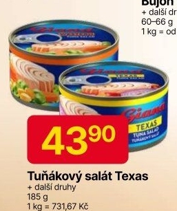Salát s tuňákem Giana