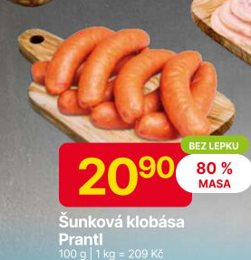Šunková klobása Prantl