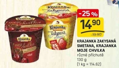 Dezert zakysaný Krajanka