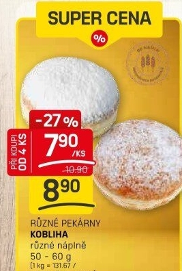 Kobliha s náplní