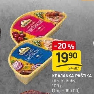 Paštiky Krajanka