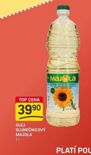 Slunečnicový olej Majola