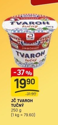 Tvaroh tučný Jihočeský Madeta