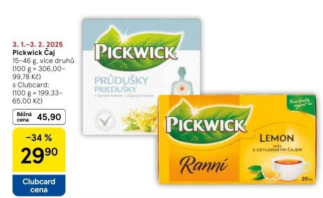 Čaje Pickwick