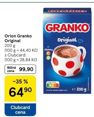 Instantní kakao Granko Orion