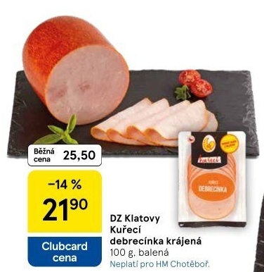 Kuřecí debrecínka DZ Klatovy