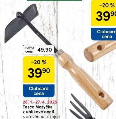 Motyčka Tesco