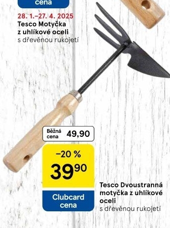 Motyčka Tesco