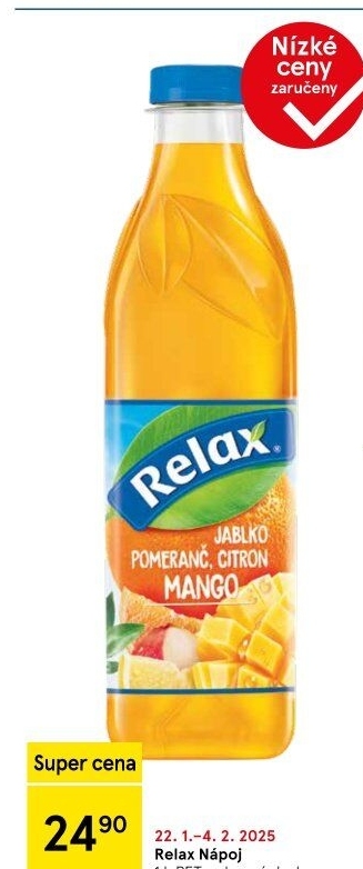 Nápoj ovocný Relax