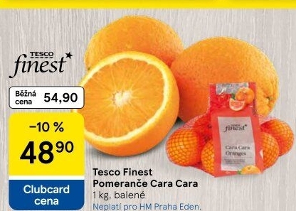 Pomeranče Tesco Finest