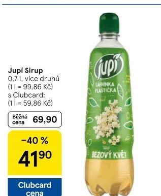 Sirup hustý Lahvinka Jupí
