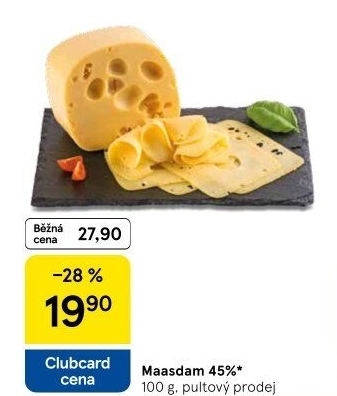 Sýr Maasdamer 45%