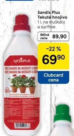 Tekuté hnojivo Sandis plus