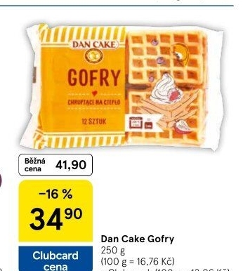 Vafle Gofry Dan Cake