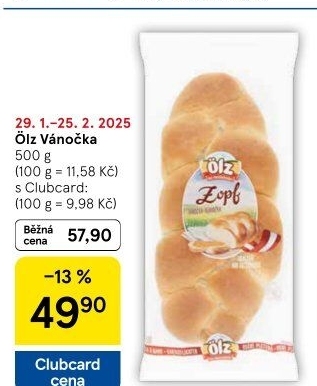 Vánočka Ölz