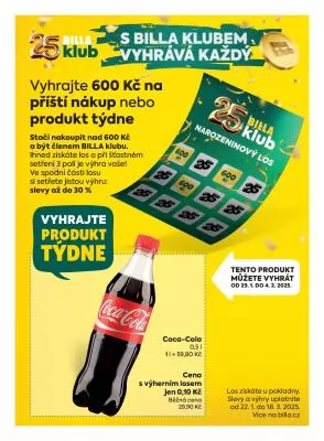 akční leták BILLA 29.1.2025-4.2.2025