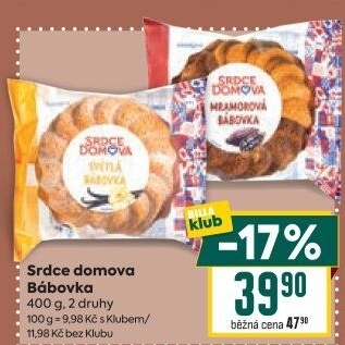 Bábovka Srdce Domova