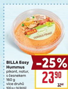 Hummus pikant Easy Billa