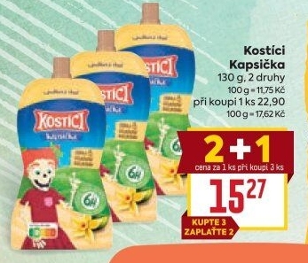 Kapsička Kostíci Danone
