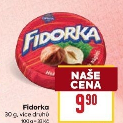 Oplatky Fidorka Opavia