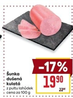 Šunka dušená kulatá