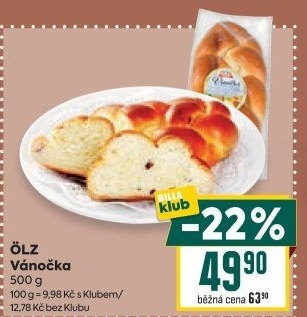 Vánočka Ölz