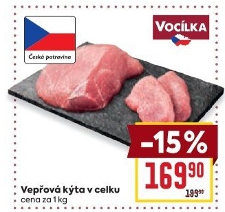 Vepřová kýta Vocílka