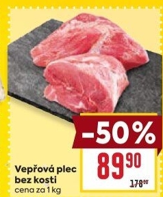 Vepřová plec bez kosti