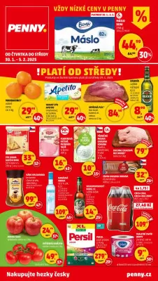 akční leták Penny Market 30.1.2025-5.2.2025
