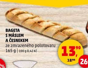 Bageta česneková