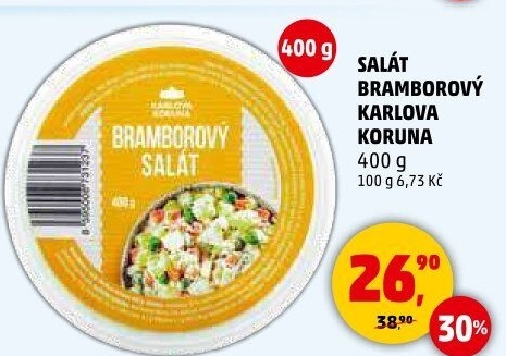 Bramborový salát Karlova Koruna