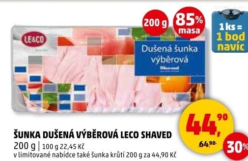 Šunka dušená výběrová LE&amp
